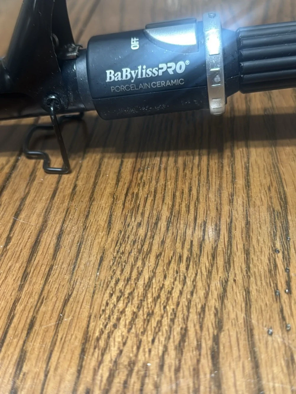 BaBylissPRO Porcelain Ceramic Curling Iron - Black